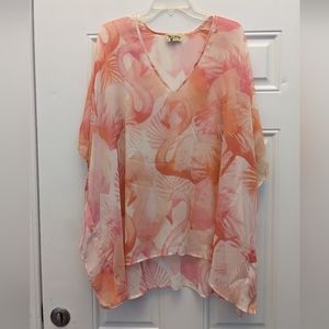 Show Me Your Mumu flamingo tunic